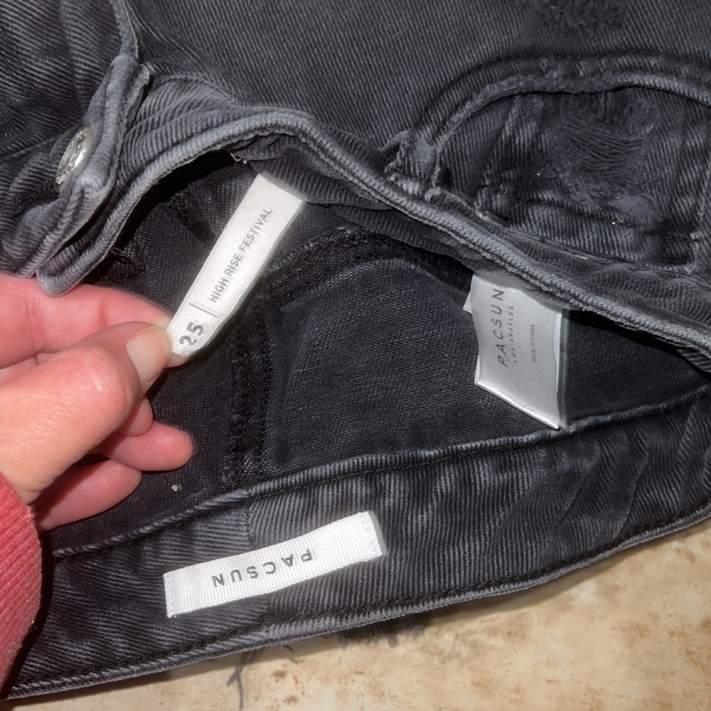 Pacsun High Rise Festival Shorts Size 25 - Picture 3 of 3